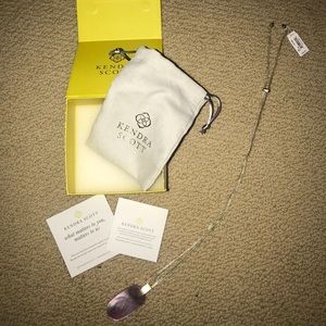 Kendra Scott Lilac Mother of Pearl Necklace